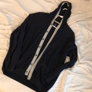 Gap button up hoodie